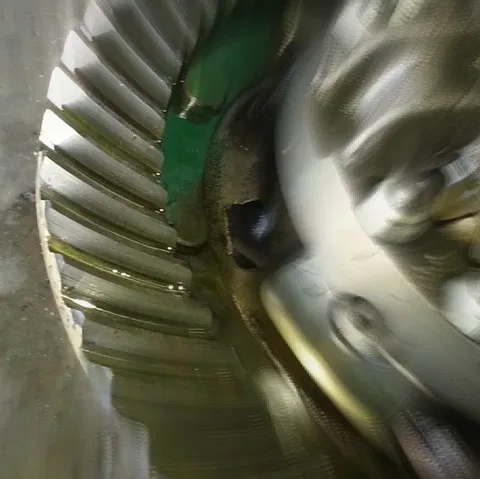 tandwiel beknellingsgevaar